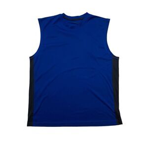 Visa Endurance Muscle Tank Top Mens XL Extra Large Blue Sleeveless Lightweight
